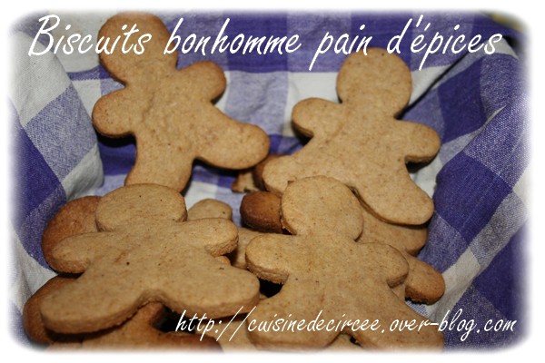 Biscuits Bonhomme Pain D'épices - La Cuisine De Circée