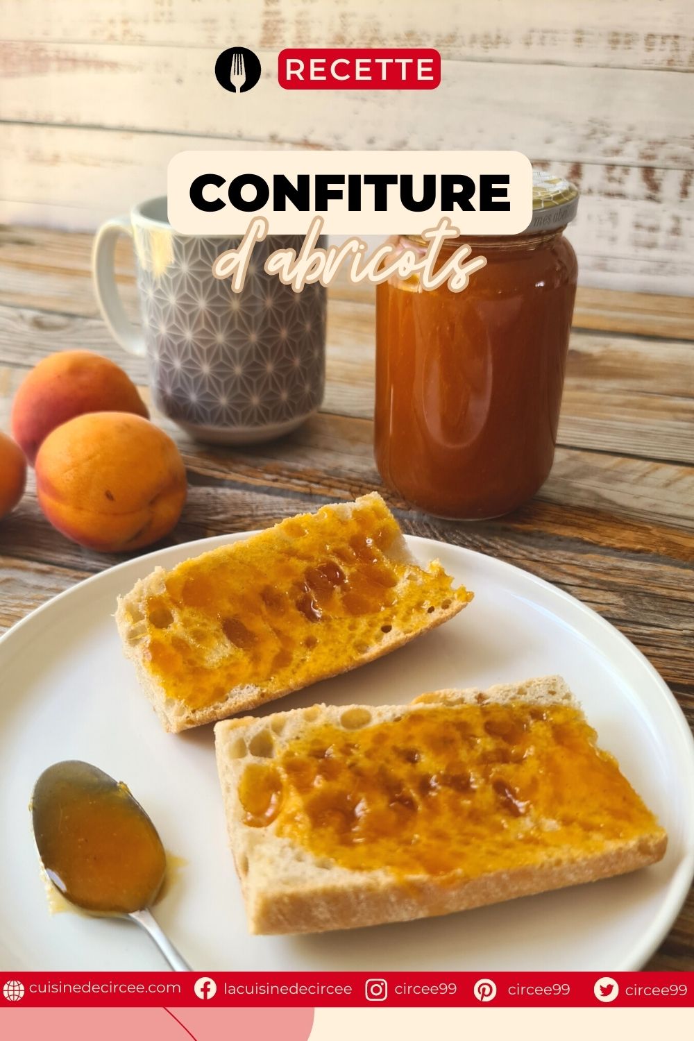 Confiture D'abricot à La Vanille | La Cuisine De Circée